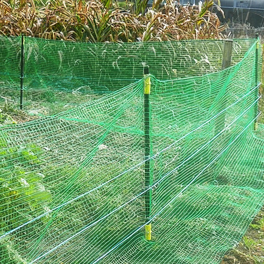 マルチEネット50m緑★約46%0FF★電気柵(電柵)★八代市→全国★①猪狸小動物策等へ 50m×3段張り】ネクストアグリ 電気柵 防獣くんマルチ3500 小動物対策