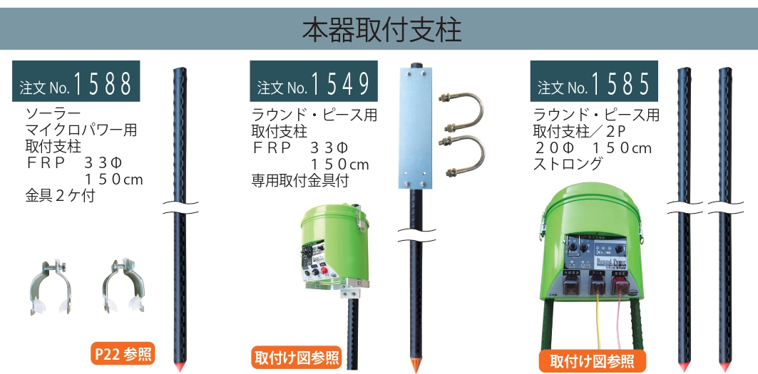 本器取付支柱